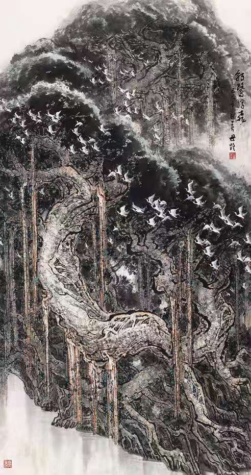 献礼建党100周年!"梁世雄中国画艺术展"明日在深开展