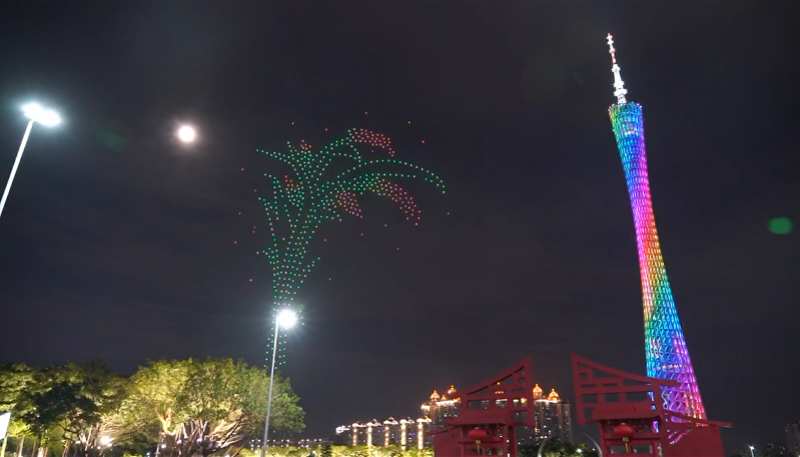 【关注】昨夜,广州在夜空画出袁隆平