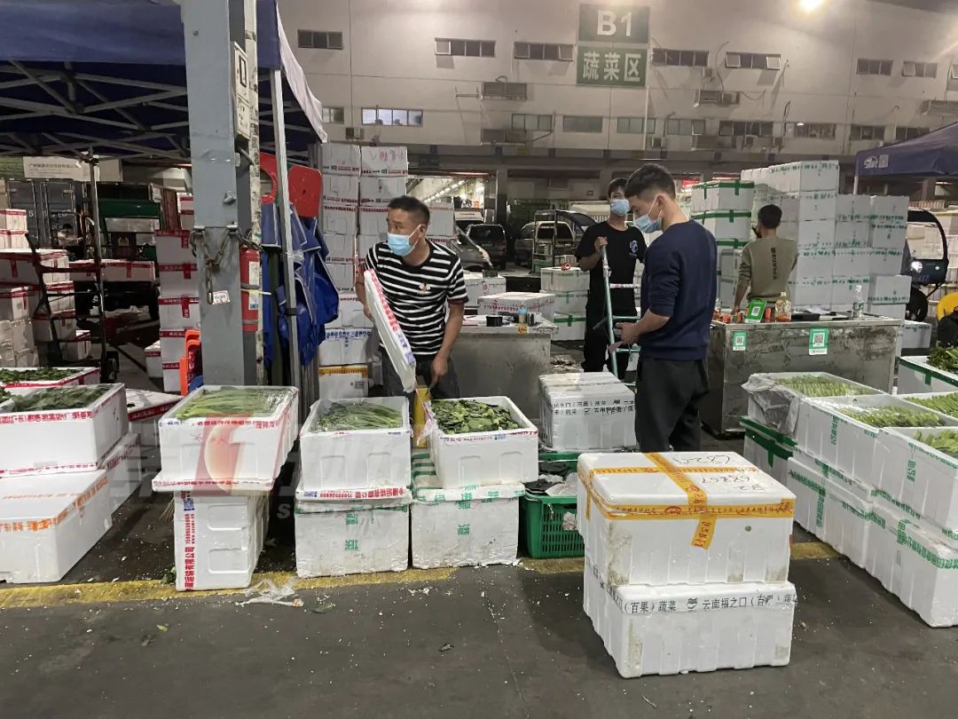 记者现场直击深圳菜篮子供应充足稳定