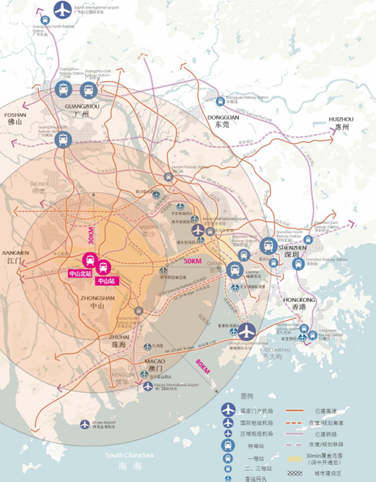 （奋进新征程 建功新时代-伟大变革）预见岐江新城：“16126” 中山的强“心”密码