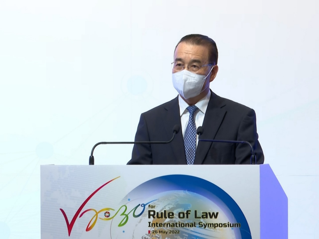 刘光源香港保持繁荣稳定必须先拥护法治