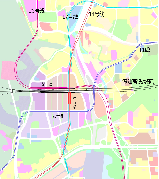 将建成3条大铁2条城际2035年的罗湖交通将有大变化