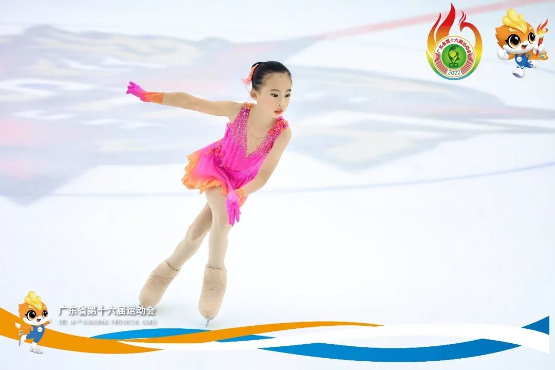南山二外集团海德学校九龄女夺广东省运会首枚花样滑冰金牌