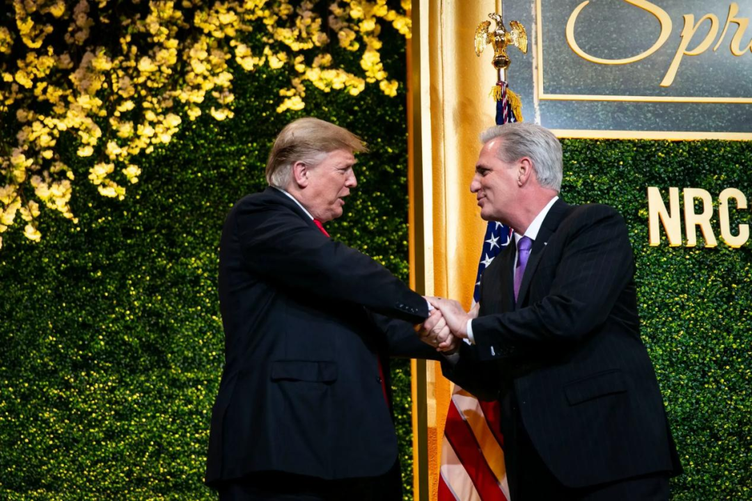 尴尬第11轮投票后麦卡锡仍未当选众议长特朗普发了张p图