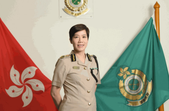 香港海关关长何珮珊资料图成都大运闭幕中国香港队夺4金1银7铜成都