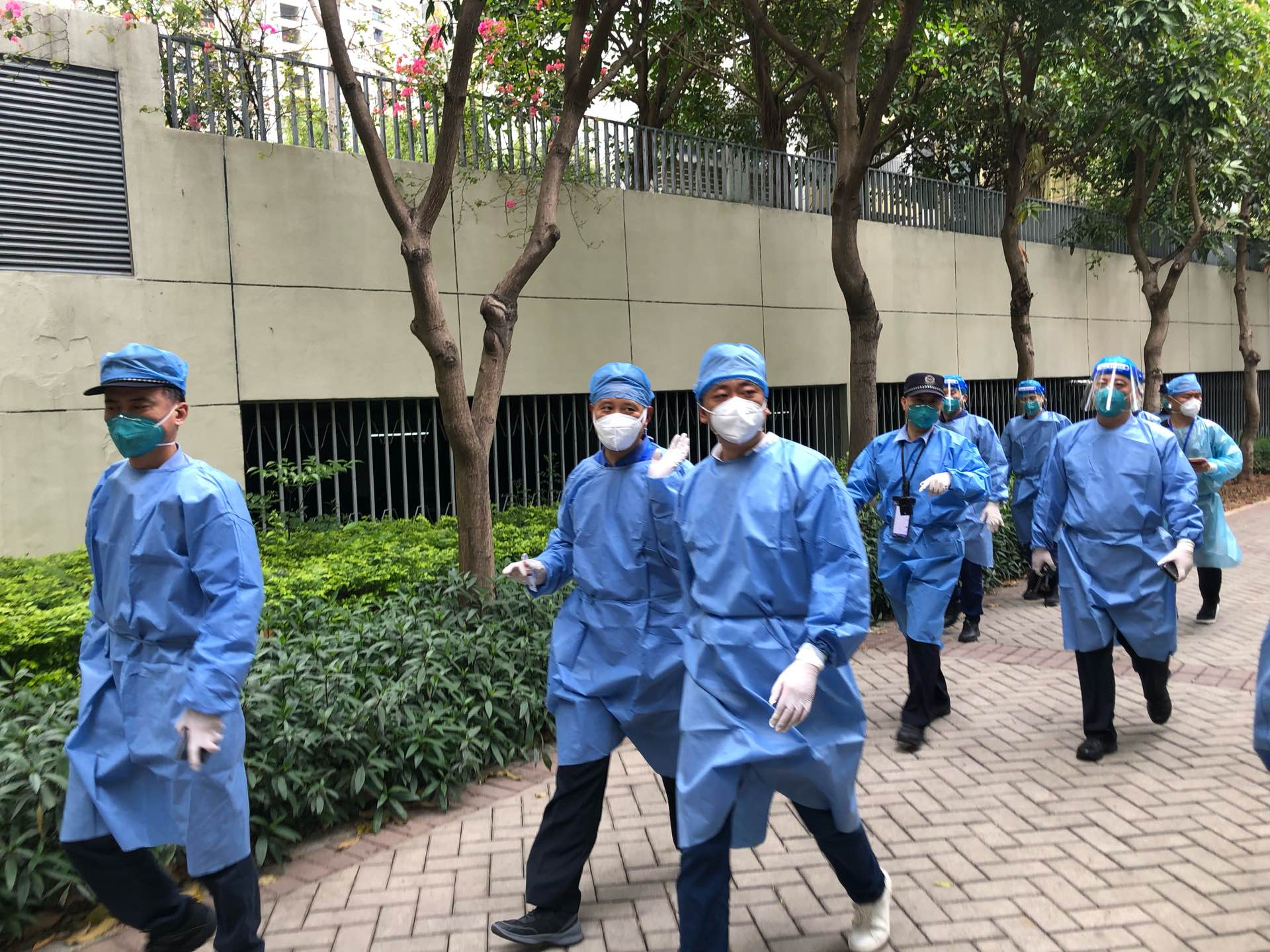 家园管控区14天的驻点任务,还没休息两天,又到侨香村封控管控区来了