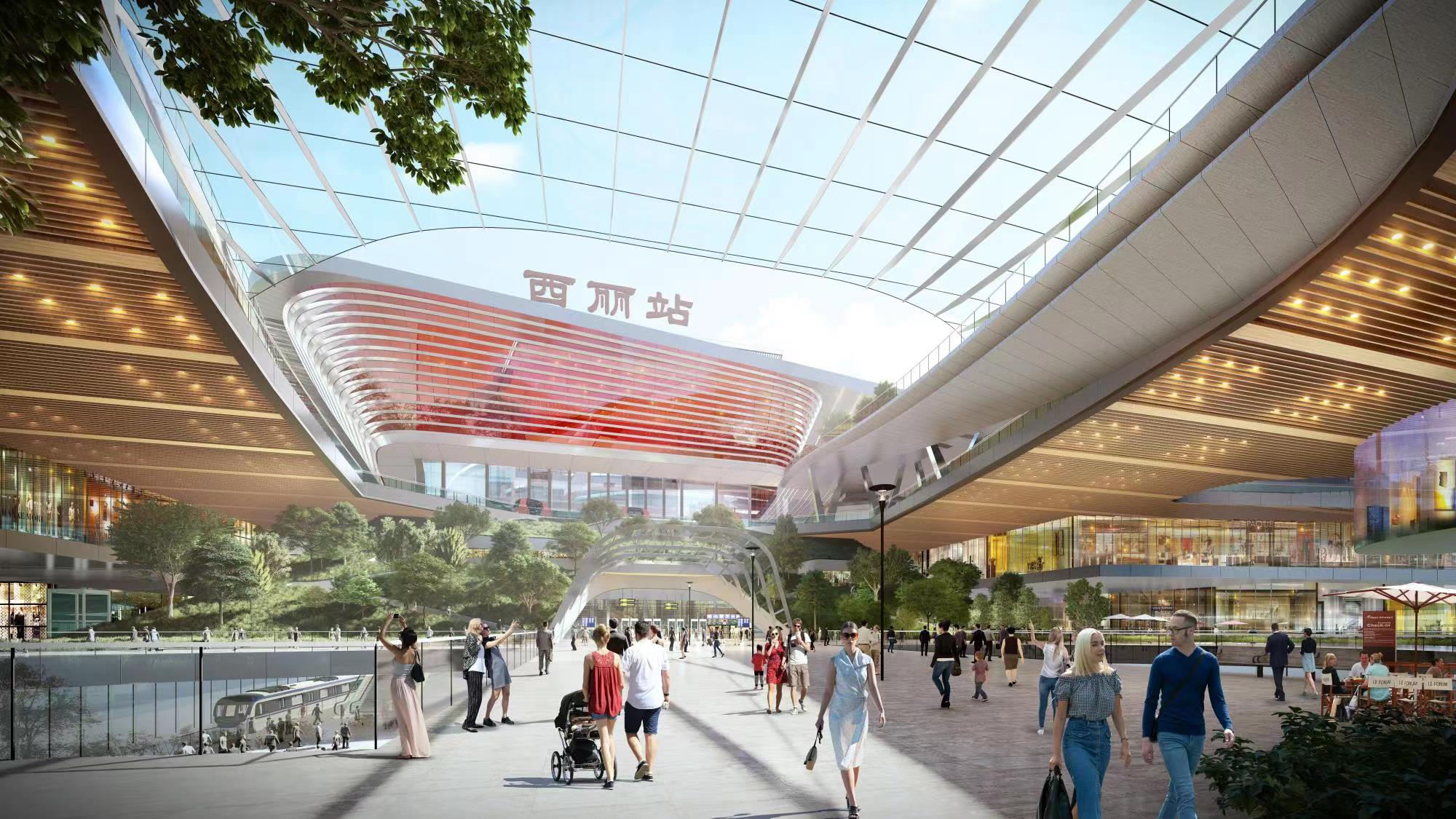 深圳市西丽综合交通枢纽设计方案公布