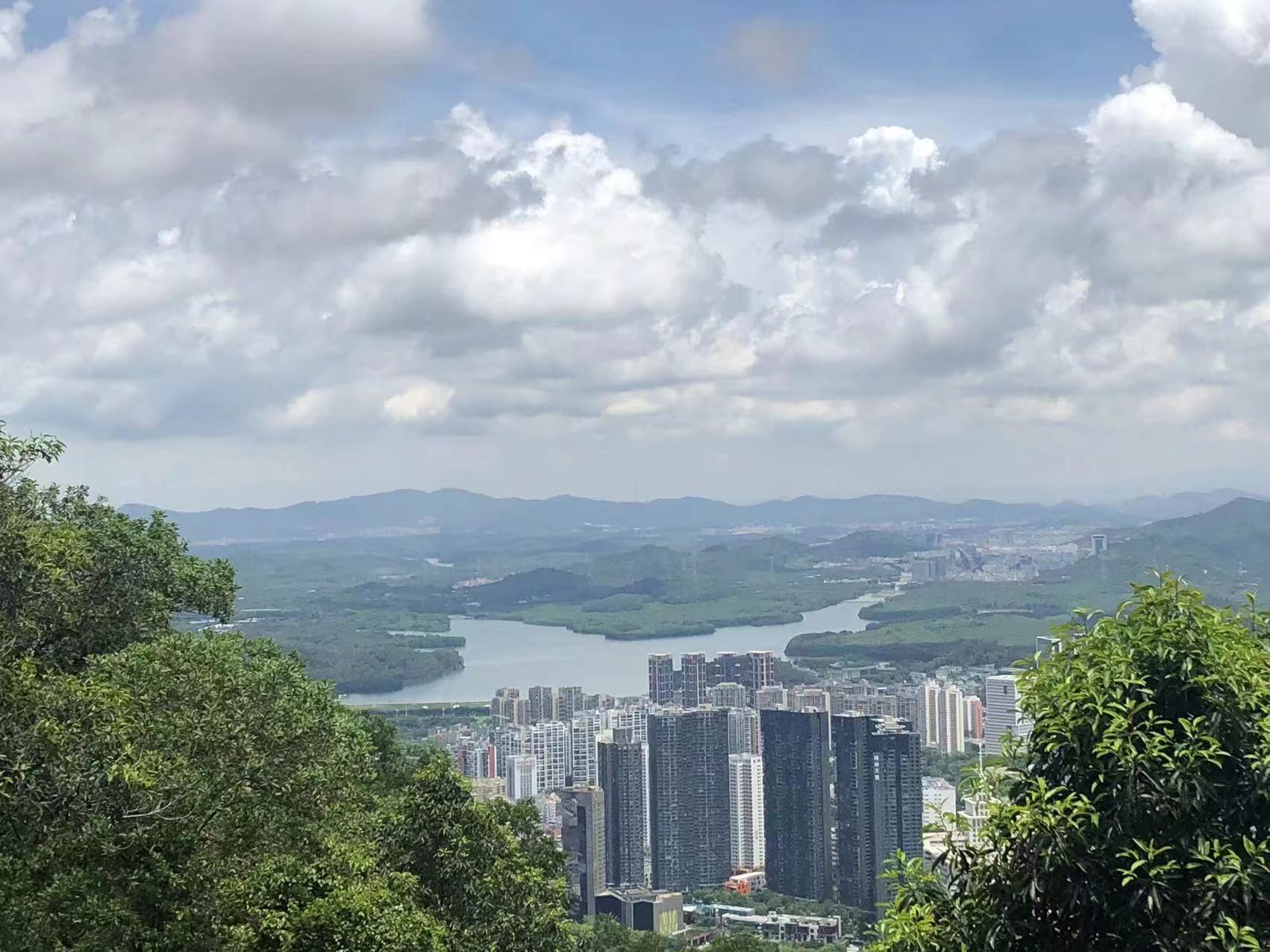 山海连城深圳打造公园城市