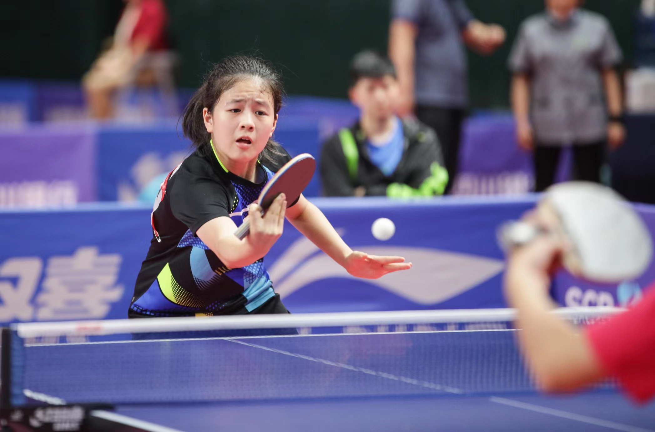 深圳女孩郭佳慧成功入选国家乒乓球青少集训队