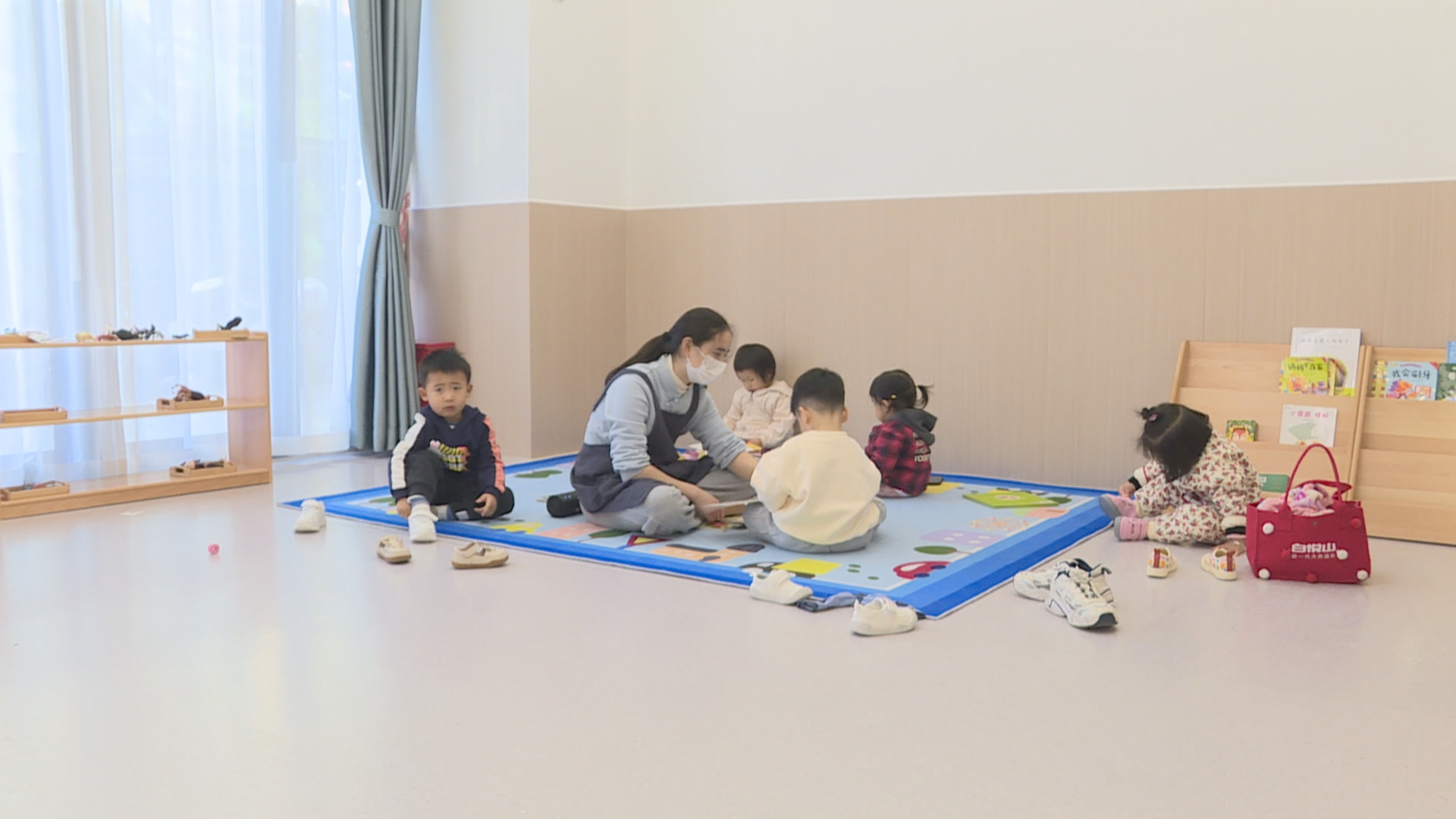 龙岗最大坂田首家街道级普惠性托育园试营业