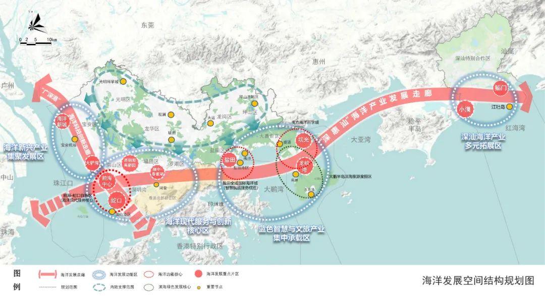 一图读懂深圳市海洋发展规划20232035年