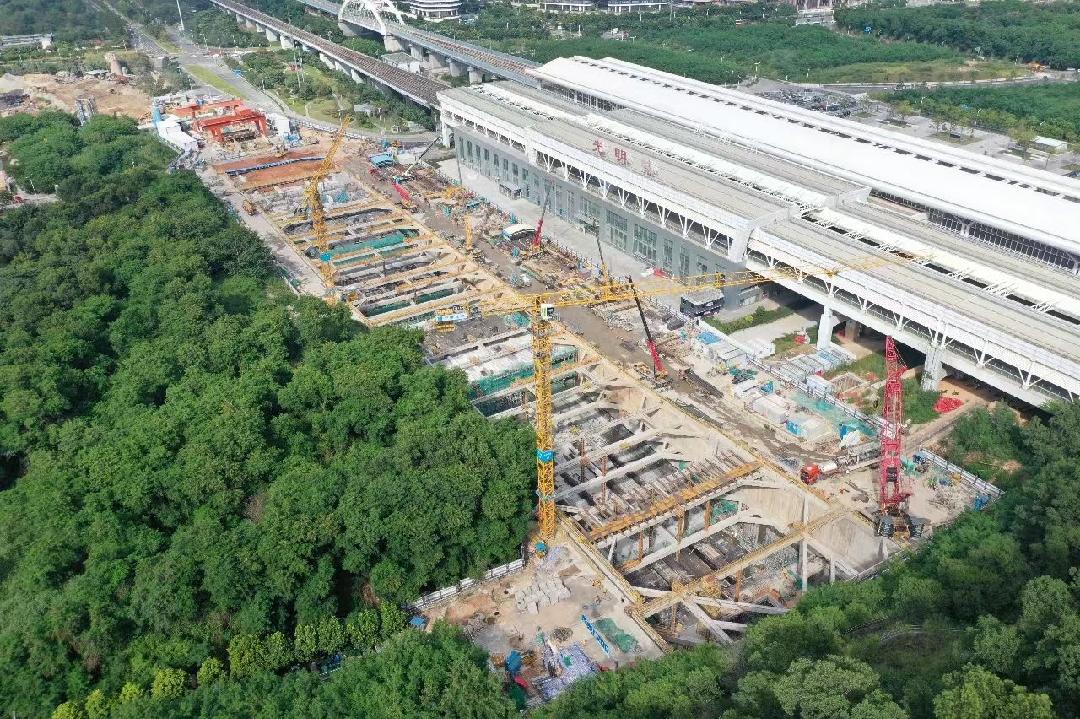 交广新闻深圳地铁13号线二期北延工程全线洞通
